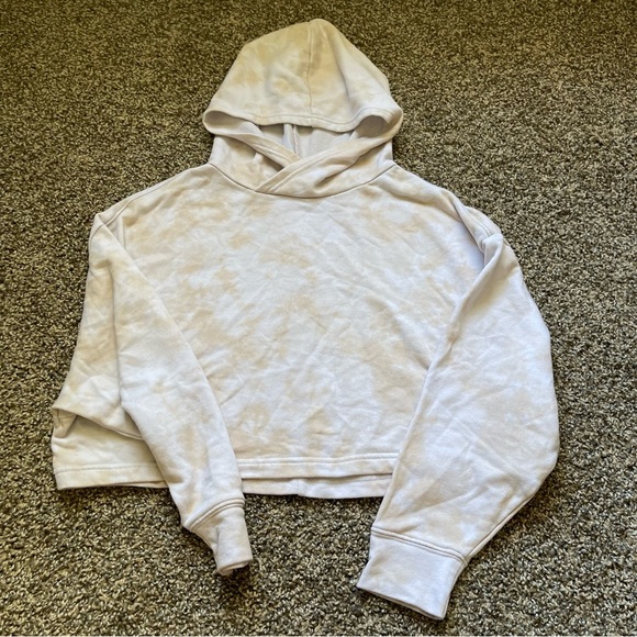 Fabletics Jackets & Blazers - Fabletics tie dye cropped hoodie xxs